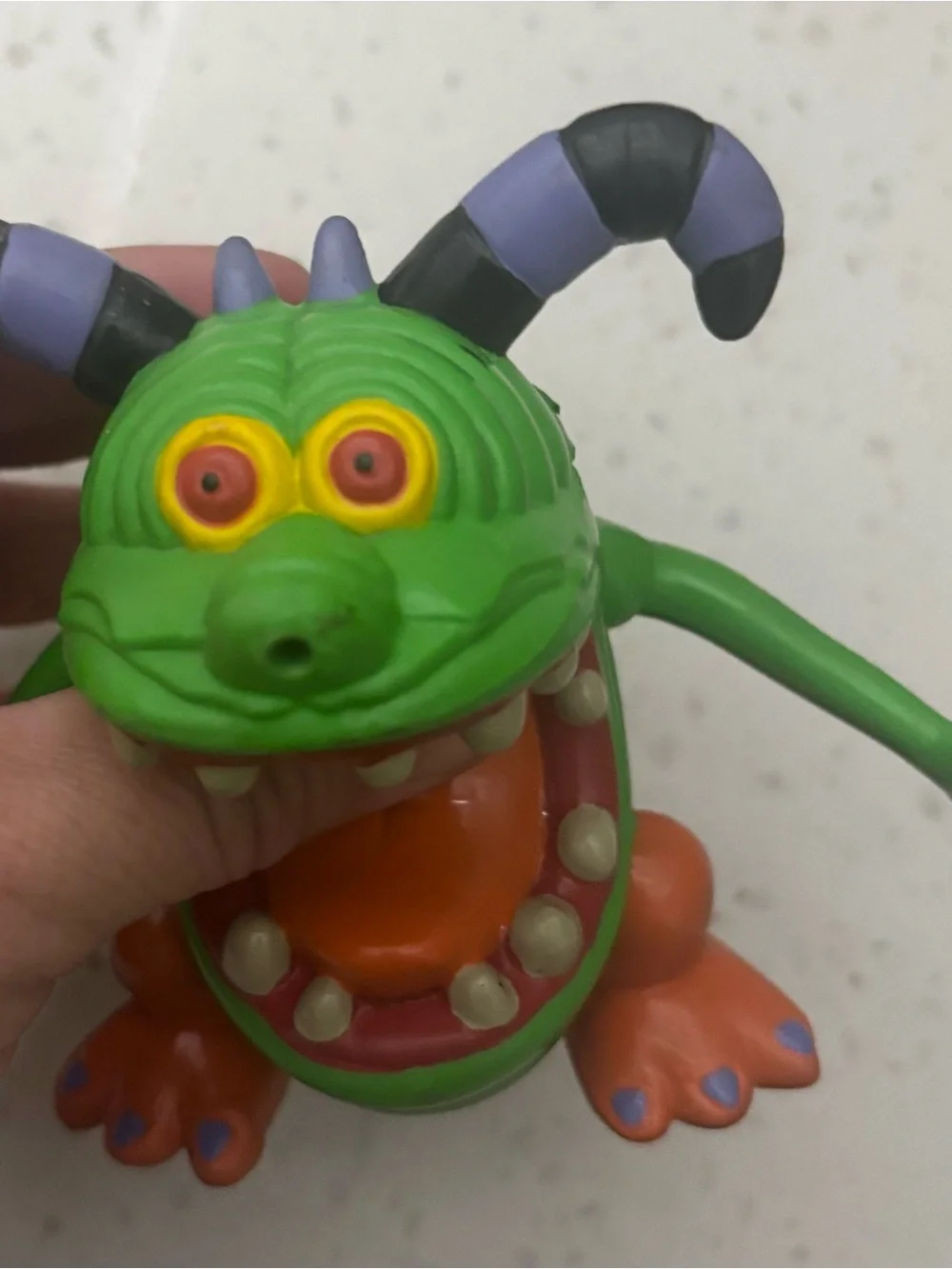 Vintage monsters.com Green Monster